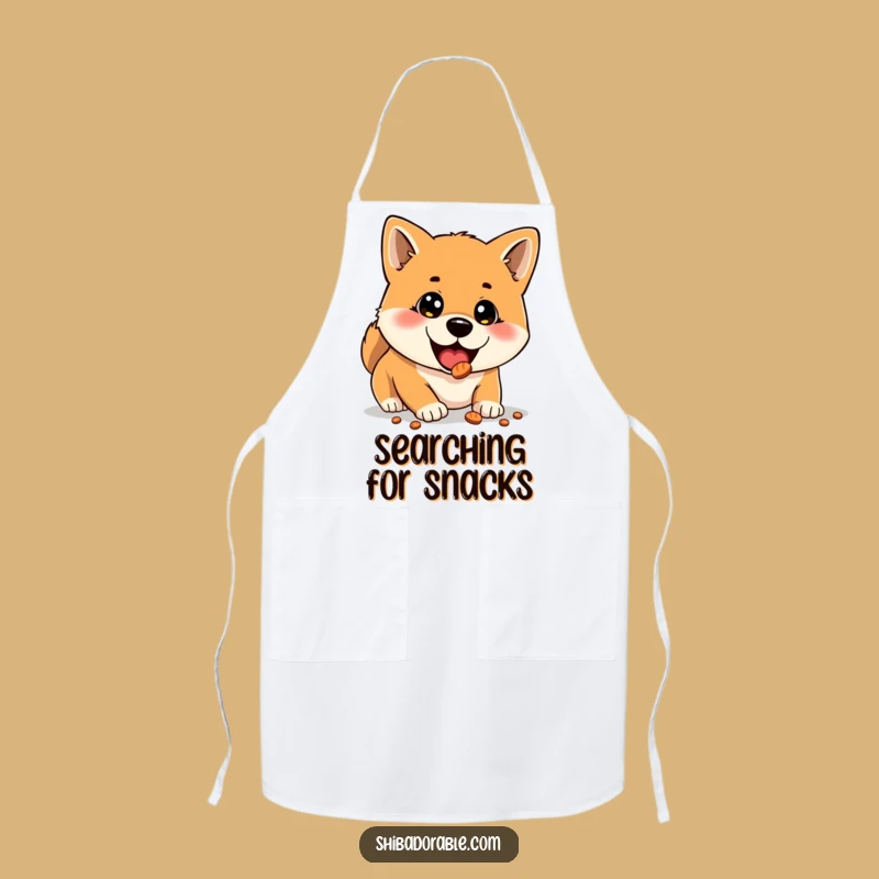 Funny Shiba Inu Apron: Treat Discovery Fun, Practical Funny Gift for Cooks