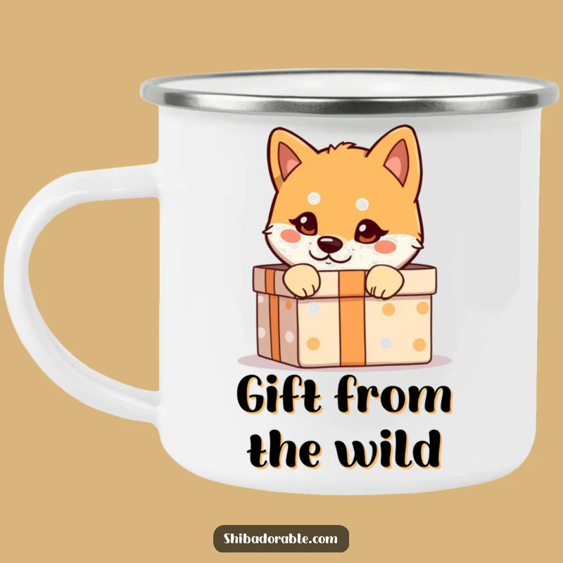 Funny Shiba Inu Camping Mug: Hilarious Outdoor Gear for Adventurous Dog Lovers