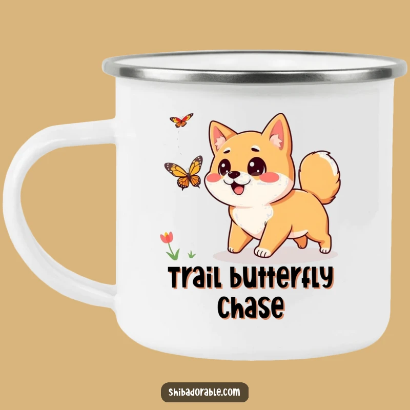 Funny Shiba Inu Camping Mug: Hilarious Outdoor Gear for Adventurous Dog Lovers