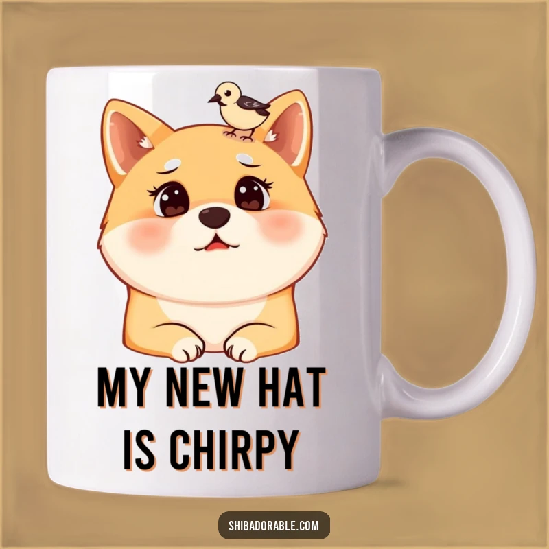 Funny Shiba Inu Bird Head Surprise Mug - Perfect Gift for Dog Lovers!