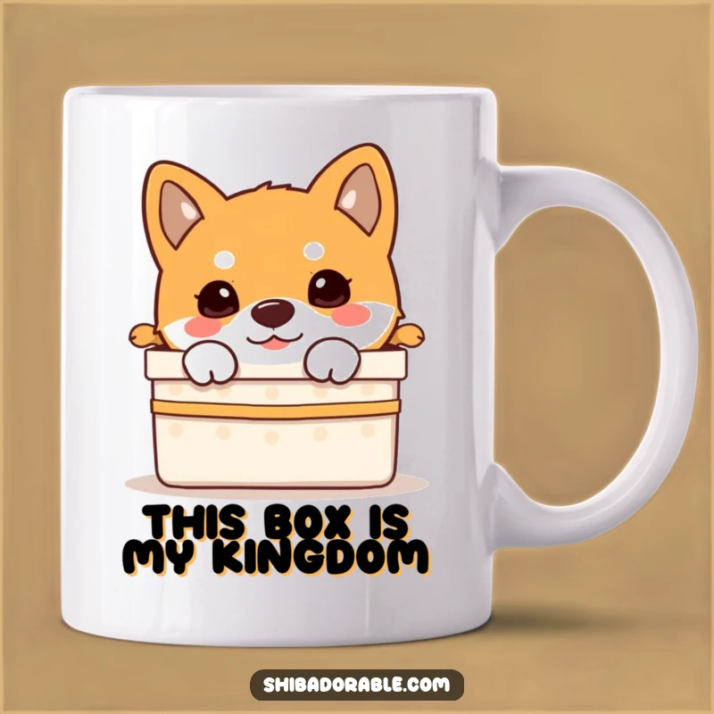 Funny Shiba Inu Puppy Gift Box Mug: A Hilarious Surprise for Dog Lovers