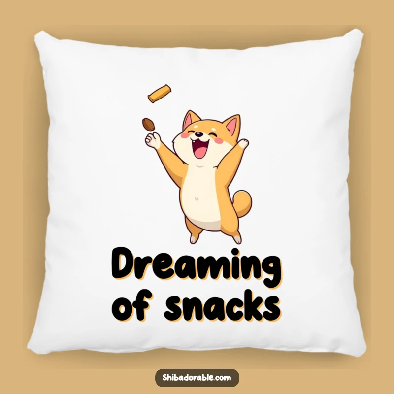 Funny Shiba Inu Treat Pillow: Add Playful Comfort with This Doggy Delight