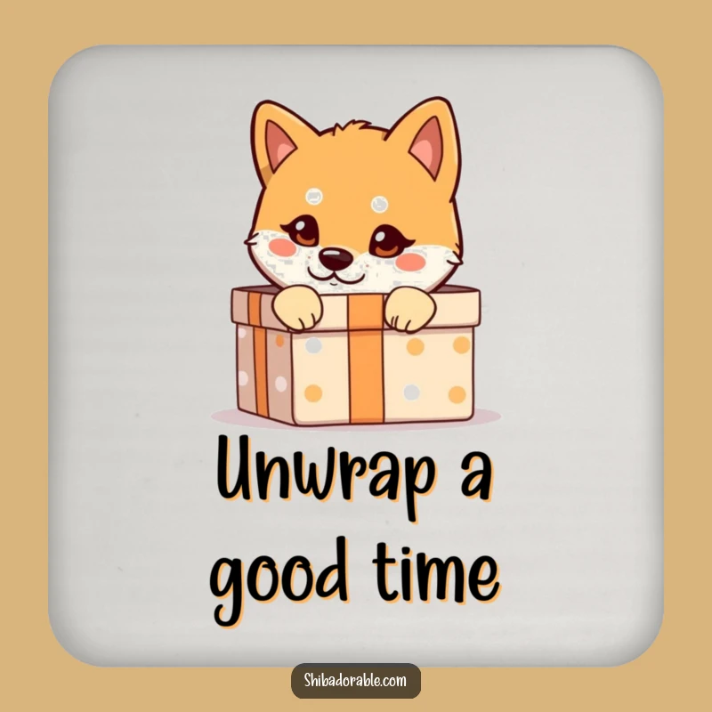 Funny Shiba Inu Drink Coasters: Hilarious Set for Dog Lovers Protecting Surfaces