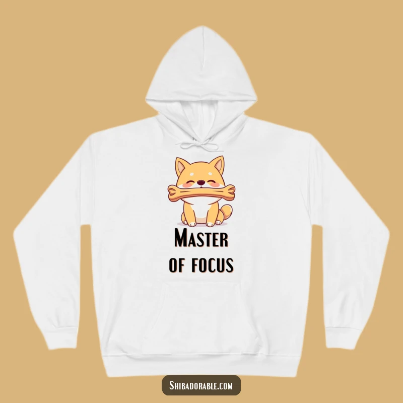 Funny Shiba Inu Bone Balance Hoodie: Cozy Dog Skill, Warm Funny Gift for Dog Lovers