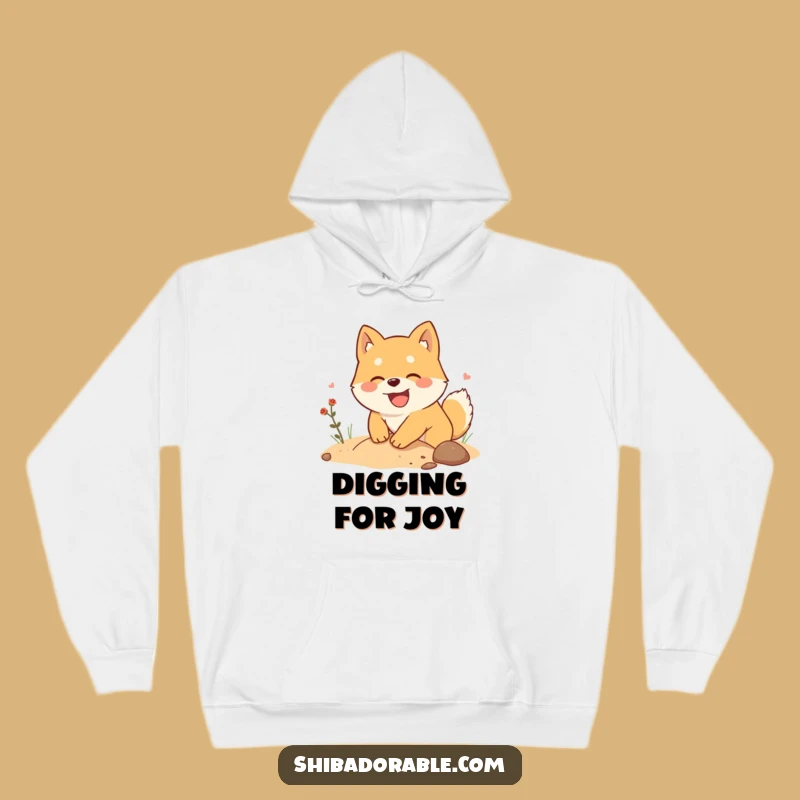 Funny Shiba Inu Hoodie: Cozy and Hilarious Gift for Dog Owners who Dig Fun