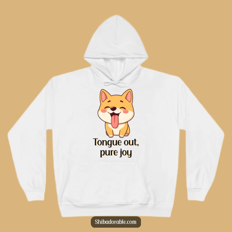 Funny Shiba Inu Hoodie: Cozy and Hilarious Gift for Dog Owners with Happy Pups