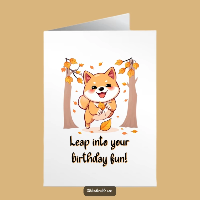 Free Printable Shiba Inu Birthday Card: Fun DIY Gift for Dog Lovers