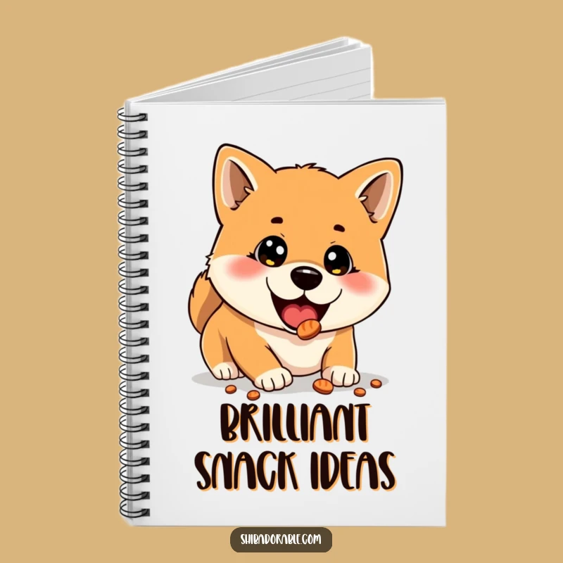 Funny Shiba Inu Notebook: Treat Surprise Journal, Joyful Funny Gift for Writers