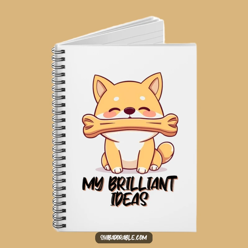 Funny Shiba Inu Bone Balance Notebook: Journal Dog Skill, Creative Funny Gift for Students