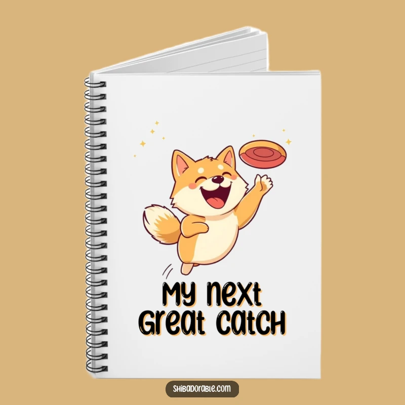 Funny Shiba Inu Disc Grin Notebook - Journal for Dog Lovers' Ideas