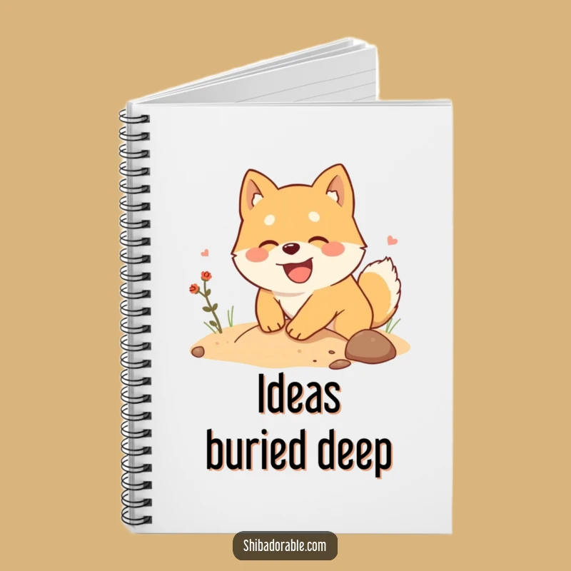 Funny Shiba Inu Notebook: Hilarious Journal for Dog Lovers Digging for Ideas