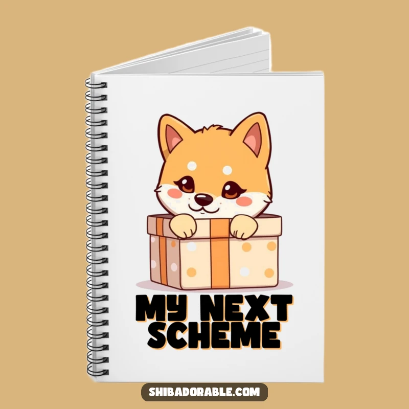 Funny Shiba Inu Notebook: Hilarious Journal for Dog Lovers with a Secret Surprise