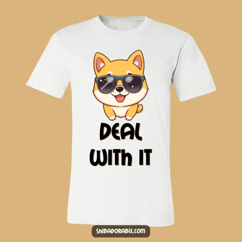 Funny Cool Shiba Inu Wink Tee - Stylish Dog Lover T-Shirt & Gift!