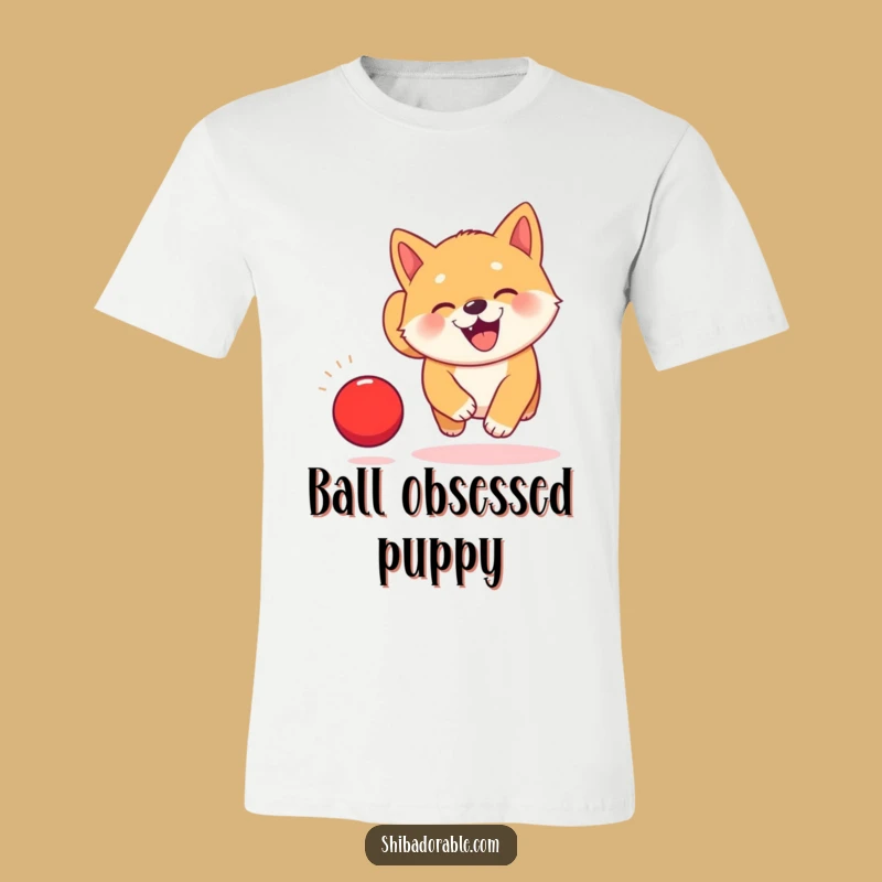 Funny Kawaii Shiba Inu Puppy Tee: Adorable Dog Apparel and Gift
