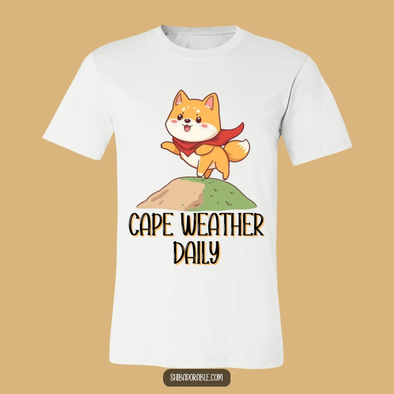 Funny Shiba Inu Flying T-Shirt: Heroic Pup's Attempt, Hilarious Dog Lover Tee