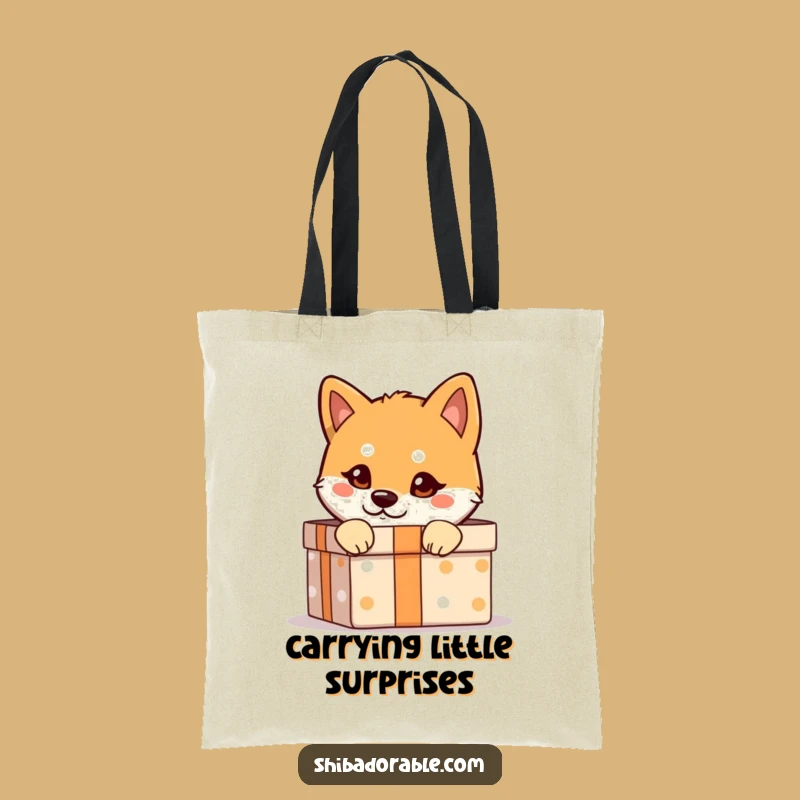 Funny Shiba Inu Tote Bag: Stylish and Hilarious Gift for Dog Owners with a Secret